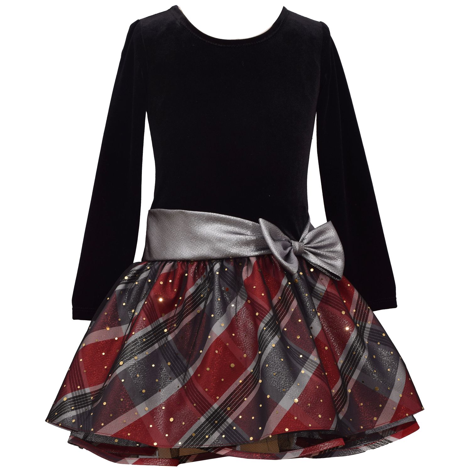 bonnie jean velvet dress