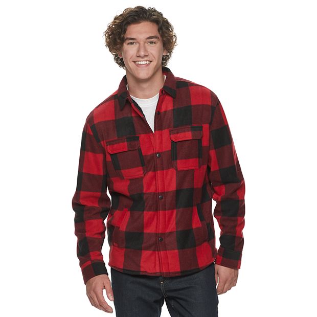 Men's Urban Pipeline™ Sherpa Lined Polar Fleece Shirt Jacket
