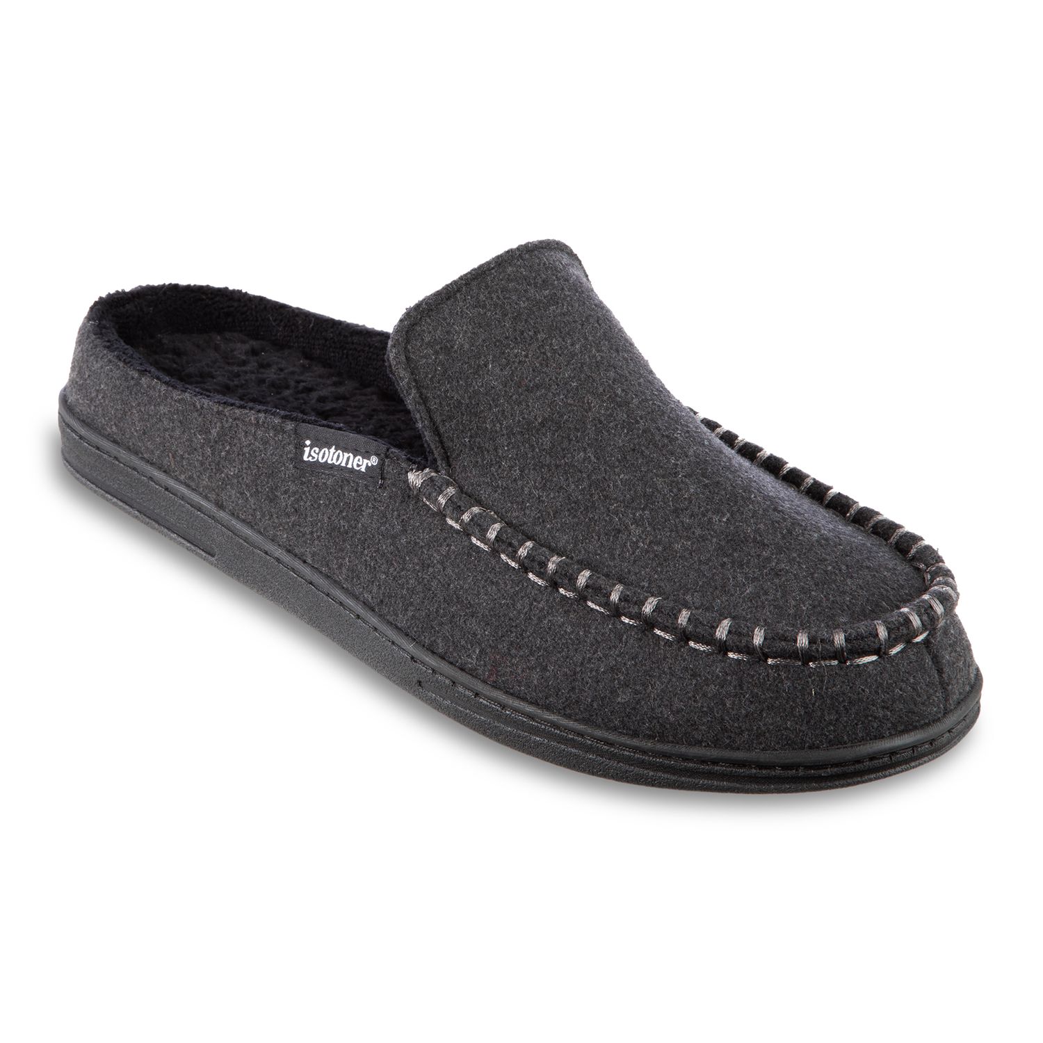 isotoner mens moccasin
