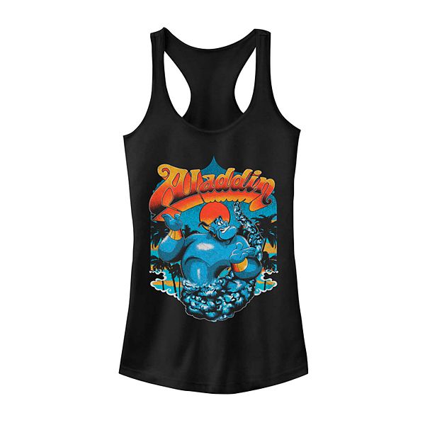 Juniors' Disney's Aladdin Genie Shrug Vintage Style Tank Top