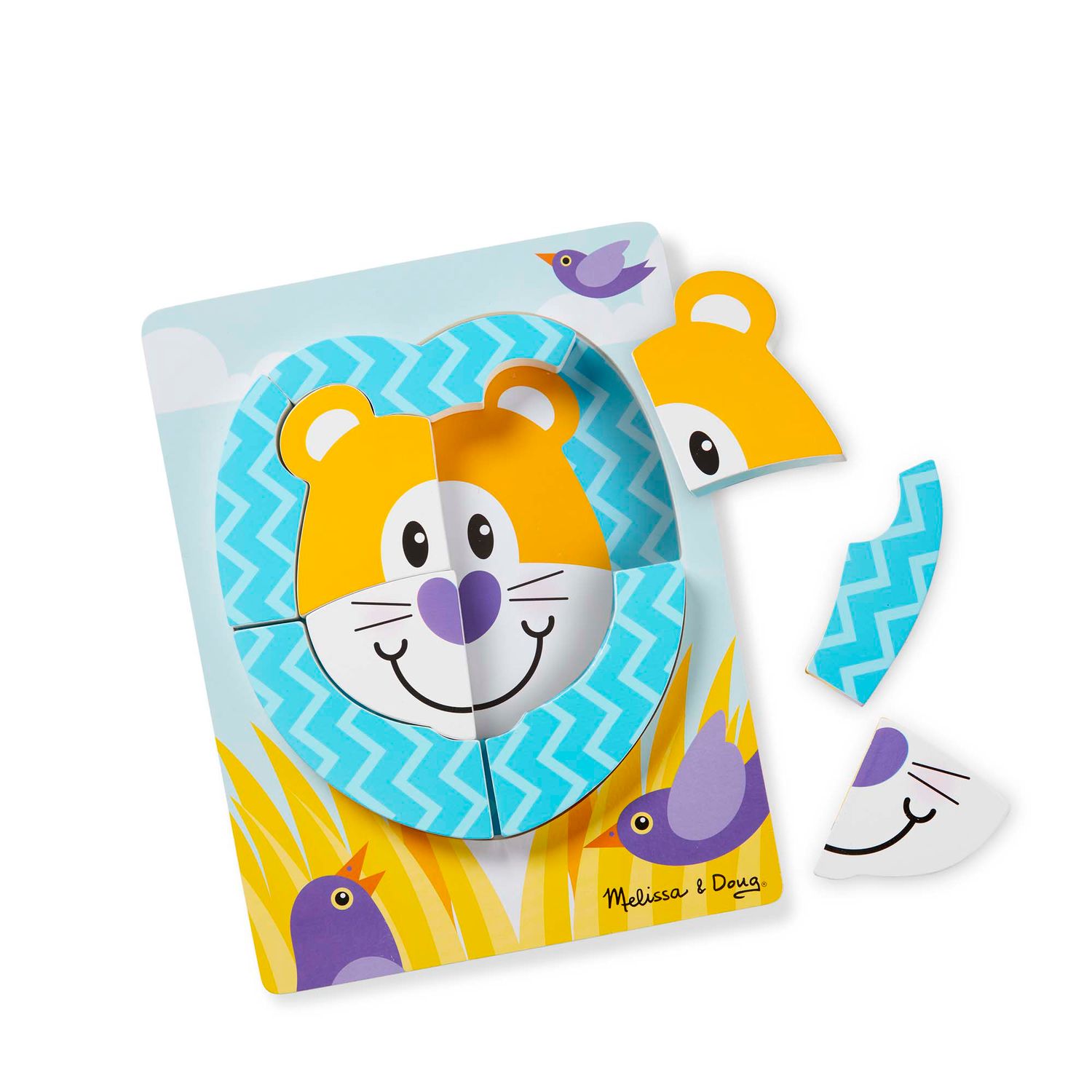 melissa and doug chunky safari puzzle