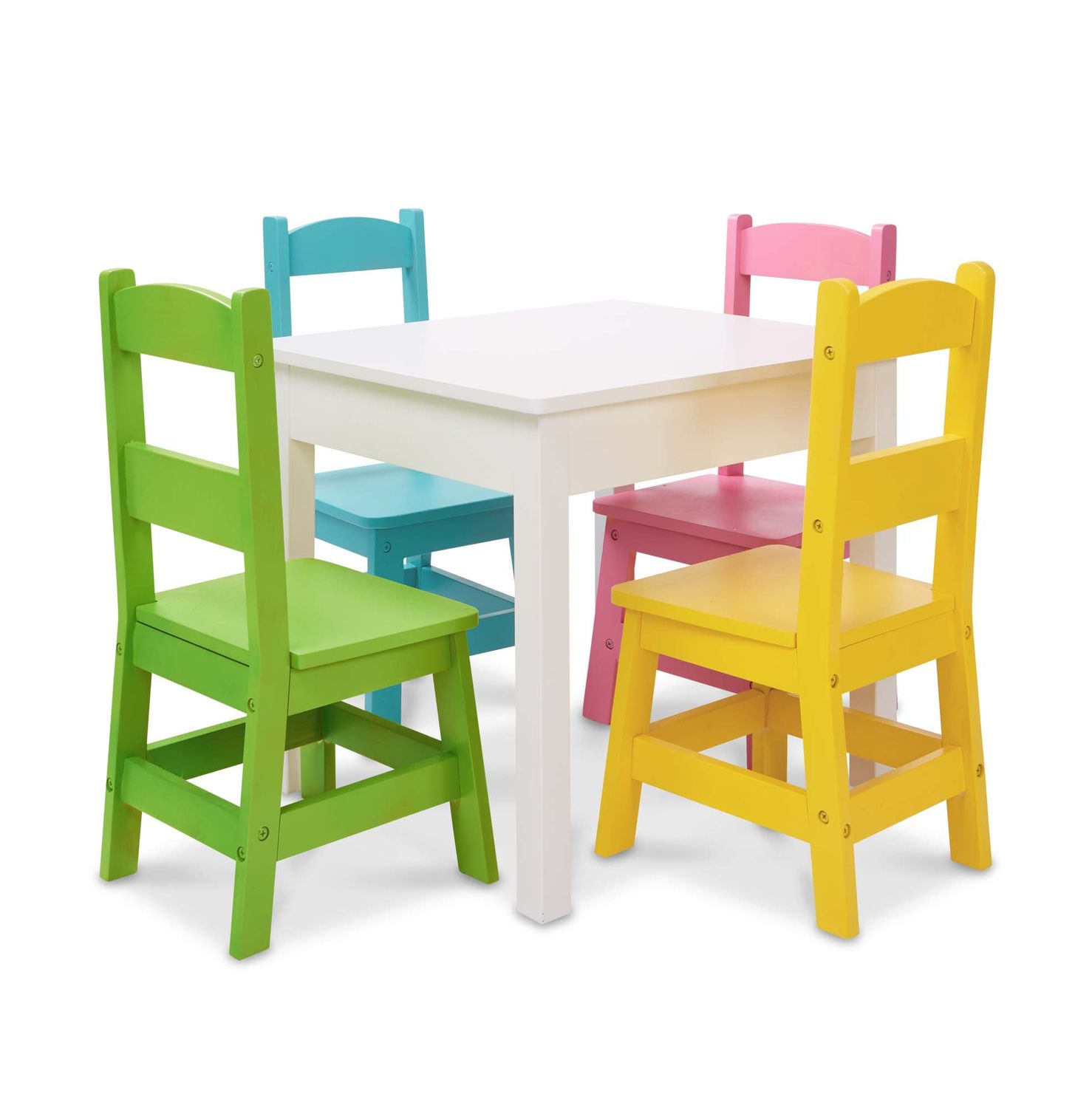 melissa and doug table and 4 chairs