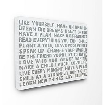 Stupell Home Decor Like Yourself Canvas Wall Art