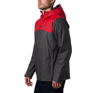 Men's Columbia Ridge Gates Omni-Tech Waterproof Hooded Rain Jacket