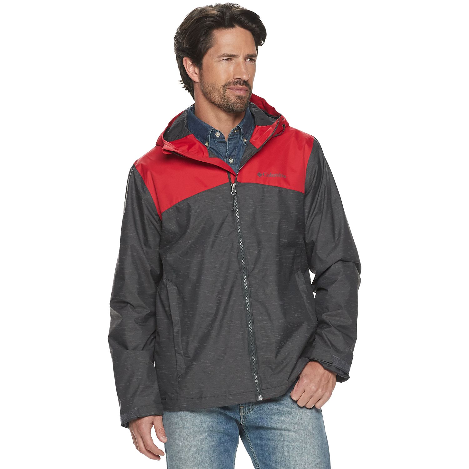 columbia men's omni tech rain jacket