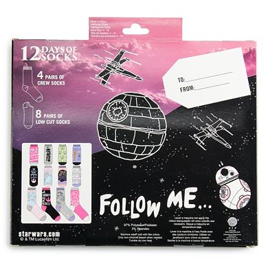 Women's 12 Days of Socks - Star Wars