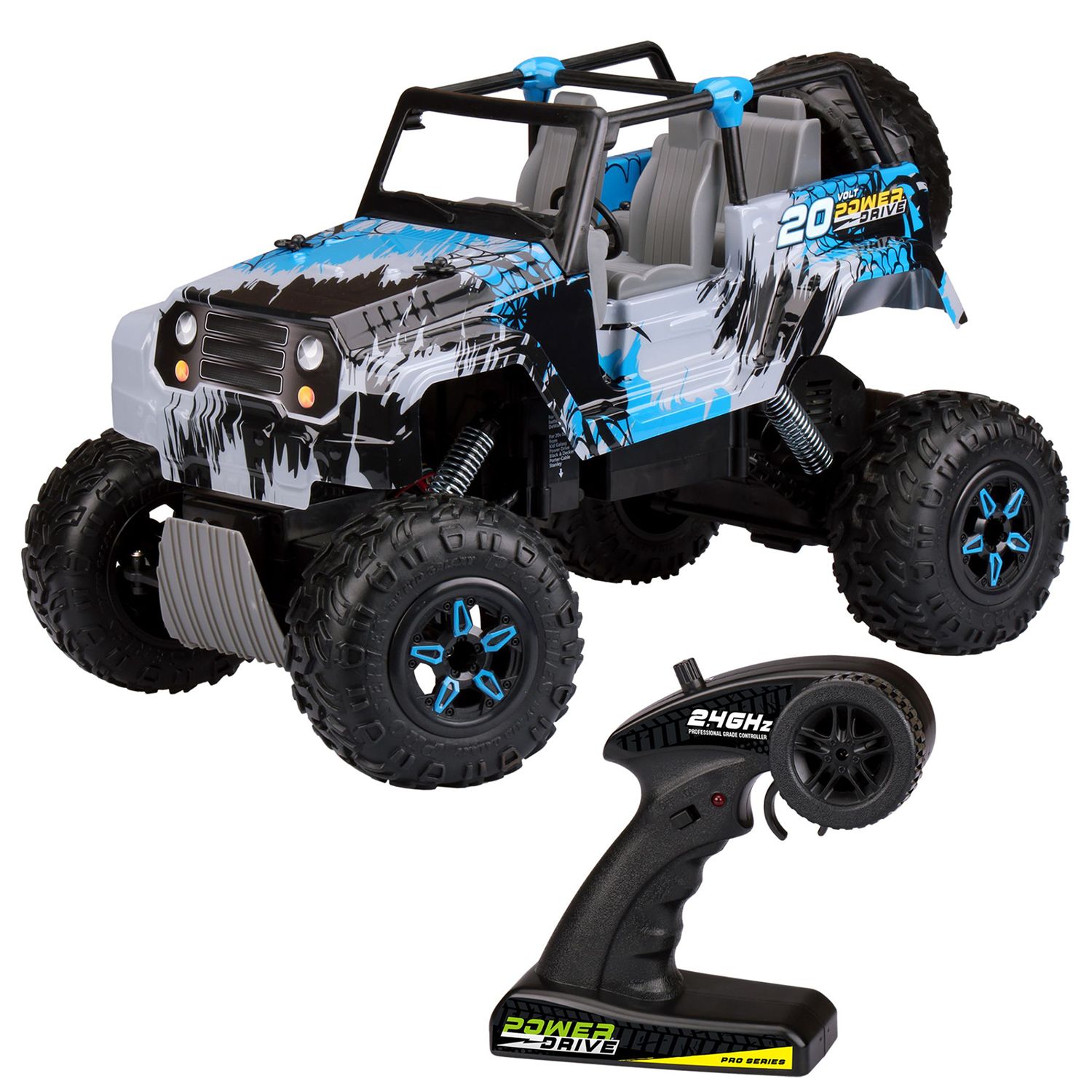 20v power drive rc truck