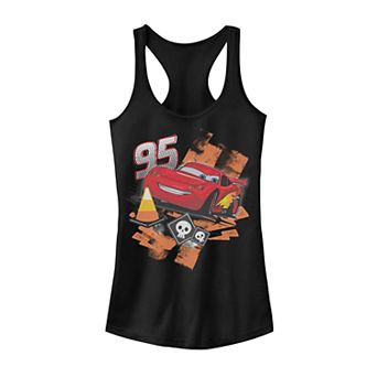 Disney's Cars Lighting McQueen 95 Juniors' Tank Top
