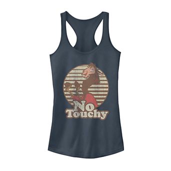 Juniors' Emperor's New Groove Kuzco No Touchy Tank Top