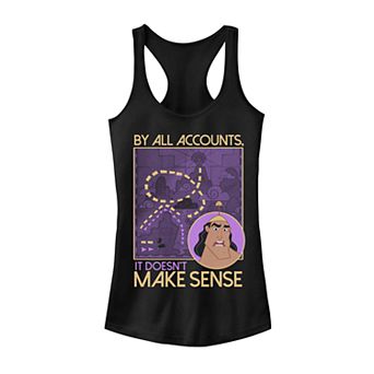 Juniors' Emperor's New Groove Kronk It Doesn't Make Sense Tank Top