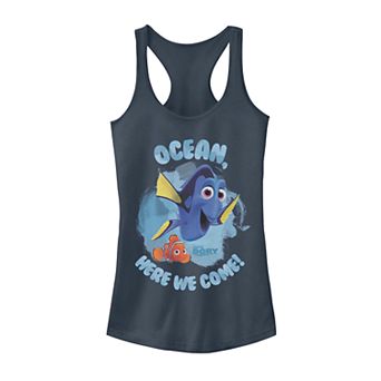 Juniors' Finding Dory Ocean Here We Come Tank Top