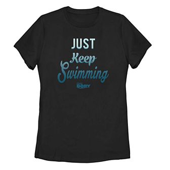 Juniors' Finding Dory Just Keep Swimming Simple Tee