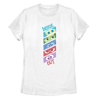 Juniors' Fifth Sun Inside Out Emotions Eyes Tee