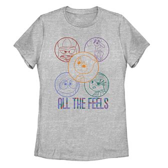 Juniors' Fifth Sun Inside Out All The Feels Tee
