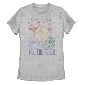 Juniors' Fifth Sun Inside Out All The Feels Tee
