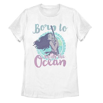 Disney's Moana Born For The Ocean Juniors' Tee
