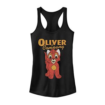 Juniors' Fifth Sun Oliver And Company Logo Tank Top