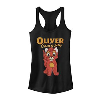 Juniors' Fifth Sun Oliver And Company Logo Tank Top