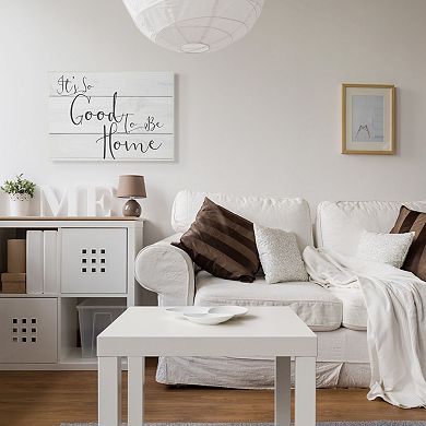 Stupell Home Decor Good To Be Home Canvas Wall Art