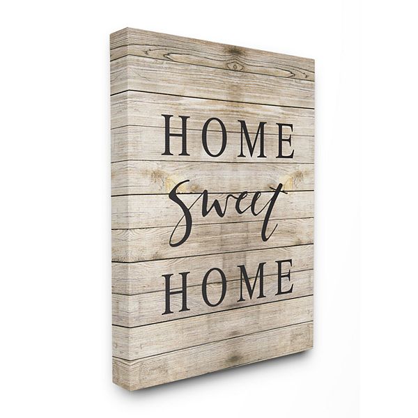 Home Sweet Home Wall Decor / Home Sweet Home Wall Decor By Wood Wall