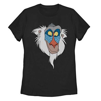 Juniors' Disney's Lion King Rafiki Face Tee