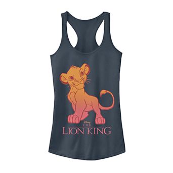 Juniors' Disney's Lion King Young Simba Gradient Tank Top
