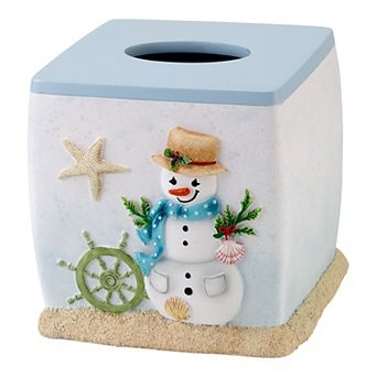 Avanti Coastal Snowman Tissue Cover