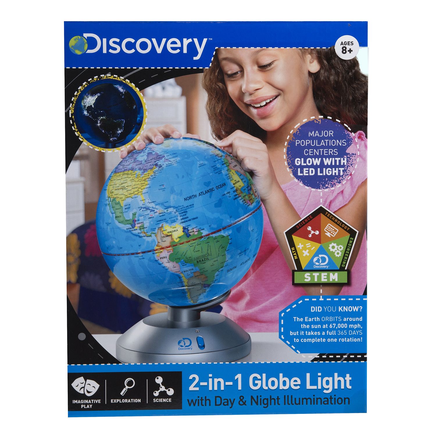 discovery globe light