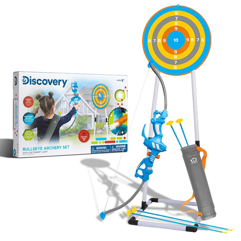Discovery Bullseye Outdoor Archery Set, Multicolor