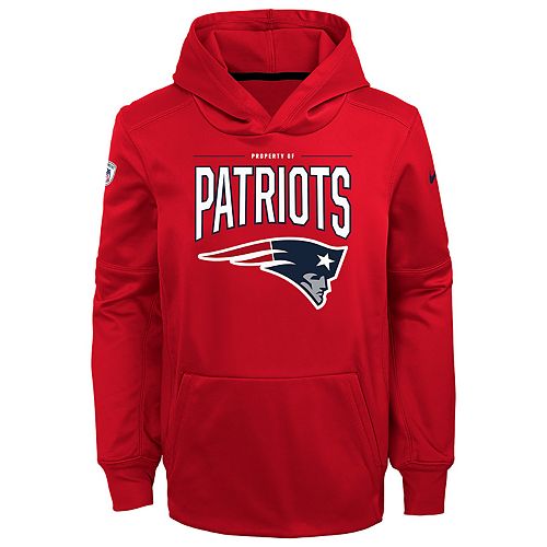 Boys 8-20 NFL New England Patriots Therma Hoodie Pullover