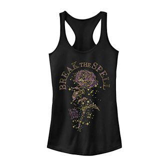 Disney's Beauty and the Beast "Break The Spell" Rose Juniors' Tank Top