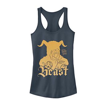 Disney's Beauty and the Beast Juniors' Silhouette Tank Top