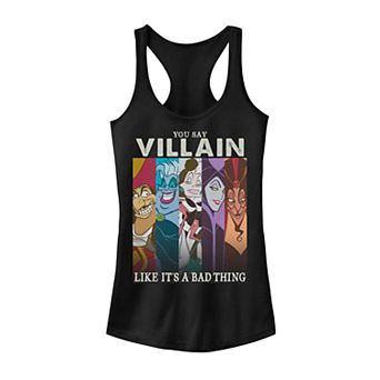Juniors' Disney's Villains Like Bad It's A Bad Thing Tank Top