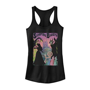 Juniors' Disney's Sleeping Beauty Vintage Poster Tank Top