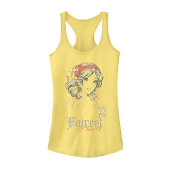 Juniors' Disney's Snow White Fairest Of Them All Portrait Tank Top