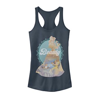 Juniors' Disney's Beauty And The Beast Portrait Tank Top