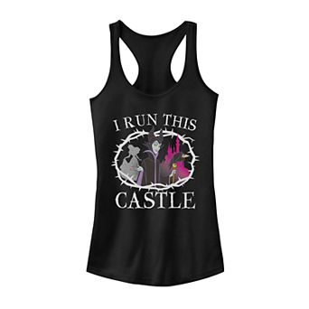 Juniors' Disney's Sleeping Beauty Maleficent I Run This Castle Tank Top