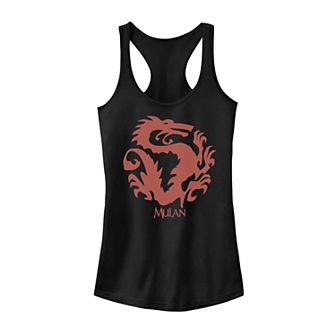 Disney's Mulan Juniors' Dragon Logo Tank Top
