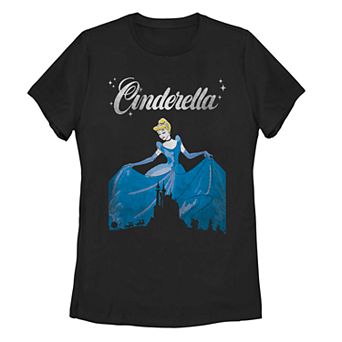 Disney's Cinderella Juniors' Castle Silhouette Tee
