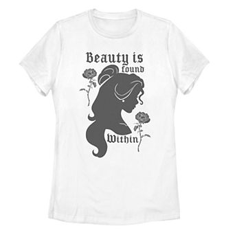 Disney's Beauty And The Beast Belle Juniors' Silhouette Tee