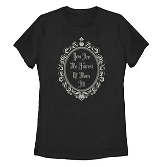 Disney's Snow White Juniors' Fairest Of Them All Mirror Tee