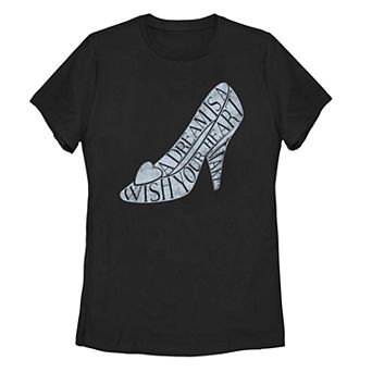 Disney's Cinderella Juniors' Glass Slipper Tee
