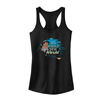 Disney's Aladdin Jasmine His Whole New World Juniors' Tank Top