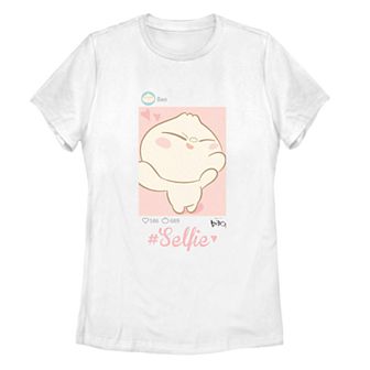 Juniors' Disney Pixar Bao Selfie Tee