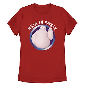 Disney's Big Hero 6 Baymax Juniors' Hello Tee