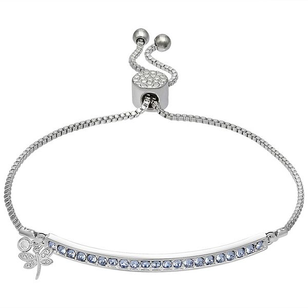 Dragonfly deals bracelet swarovski