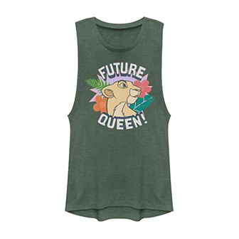 Juniors' Disney's Lion King Nala Future Queen Muscle Tank Top