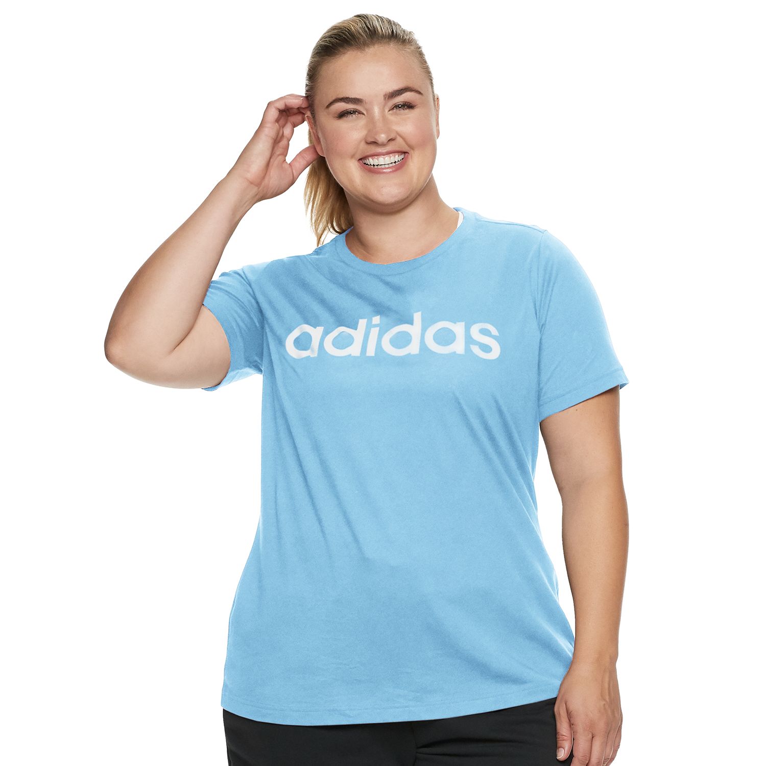 adidas logo size