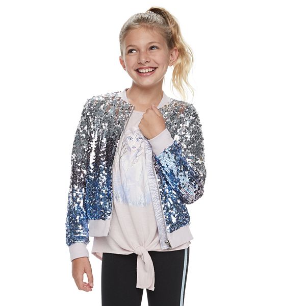 Ladies sequin store jacket