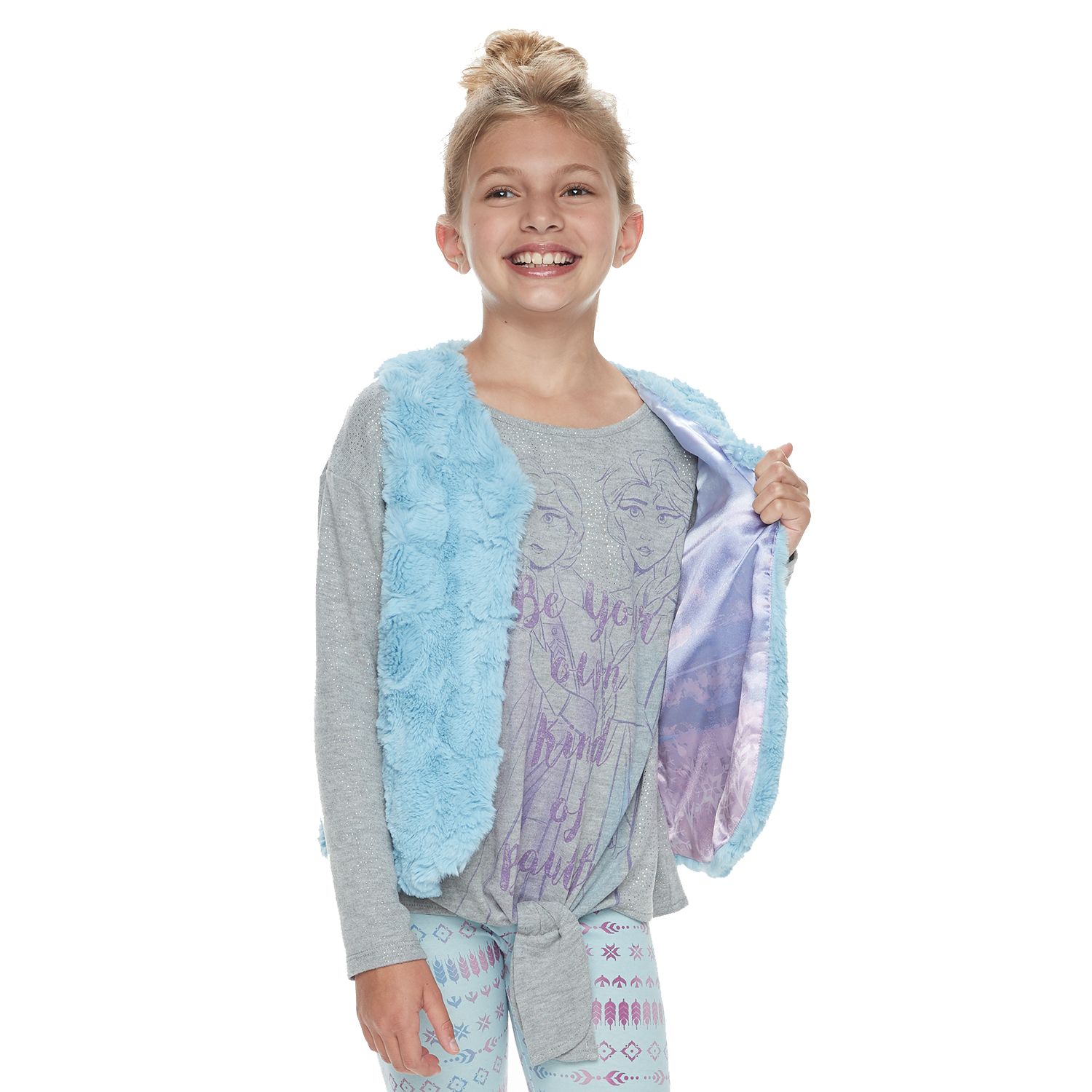 faux fur vest
